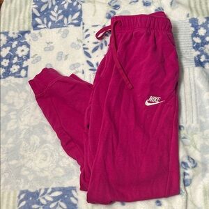 Nike woman’s  Fuchsia Joggers